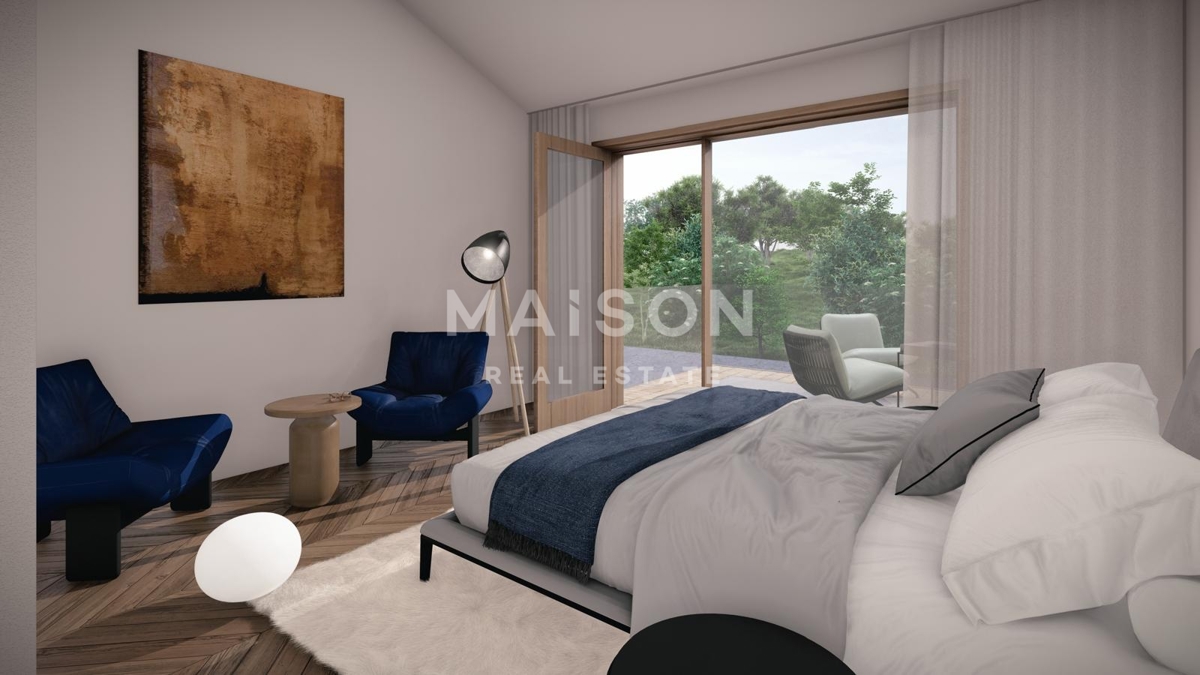 Vrbnik – Terreno con costruzione già iniziata