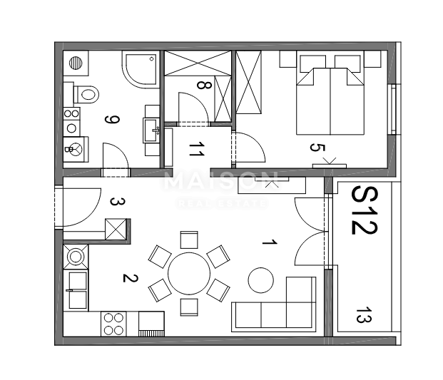 Appartamento Klinča Sela, 5.725m2