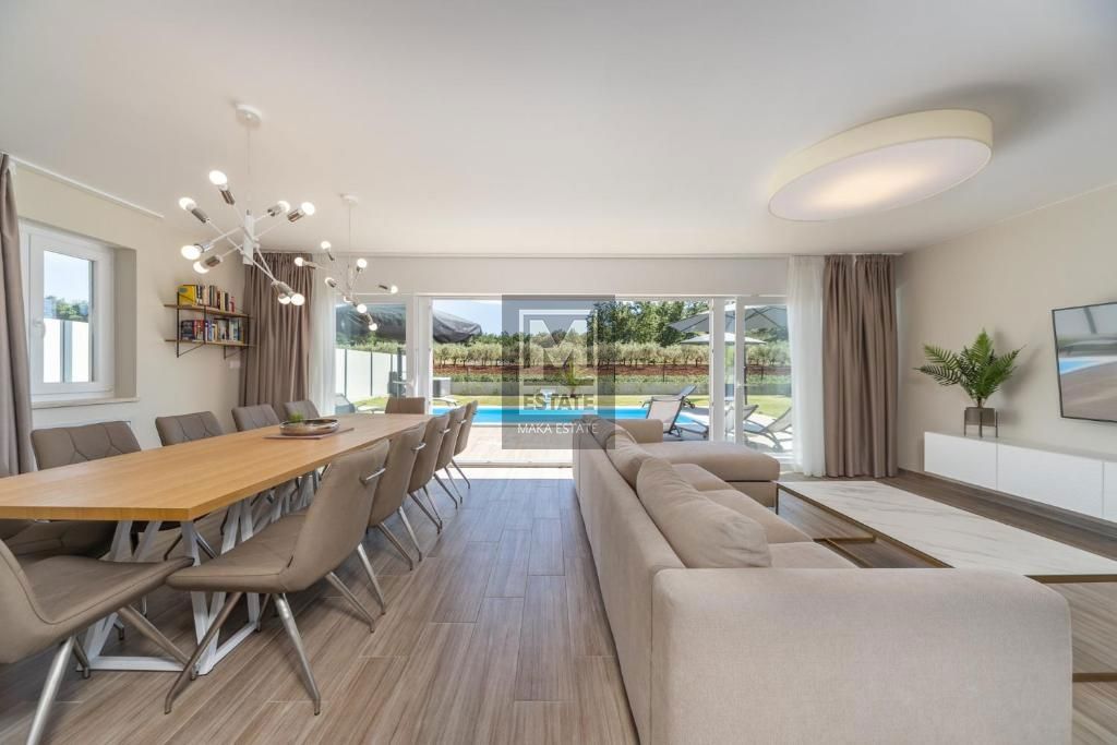 Parenzo, dintorni, villa di lusso con vista mare