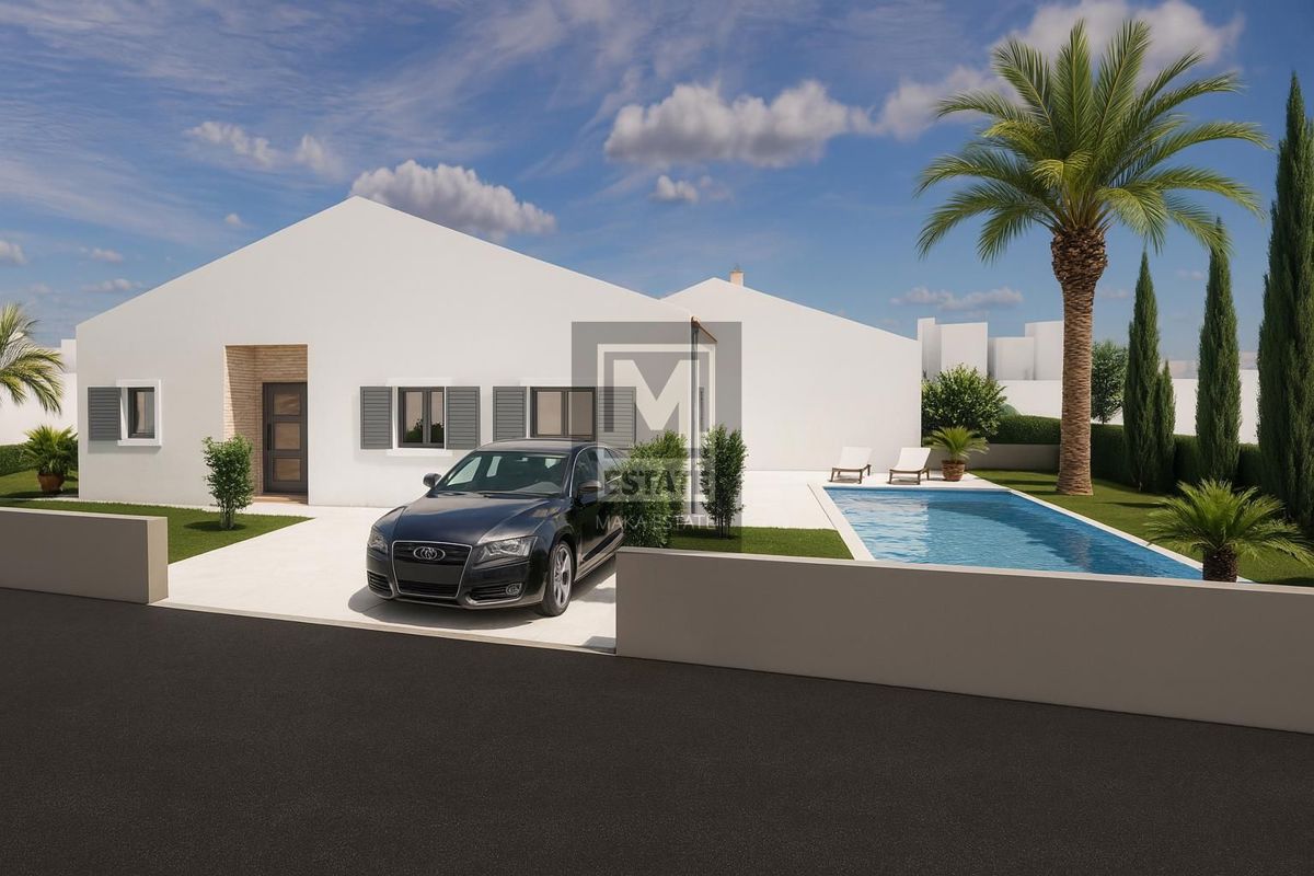 Parenzo, dintorni, casa al piano terra con piscina in costruzione!