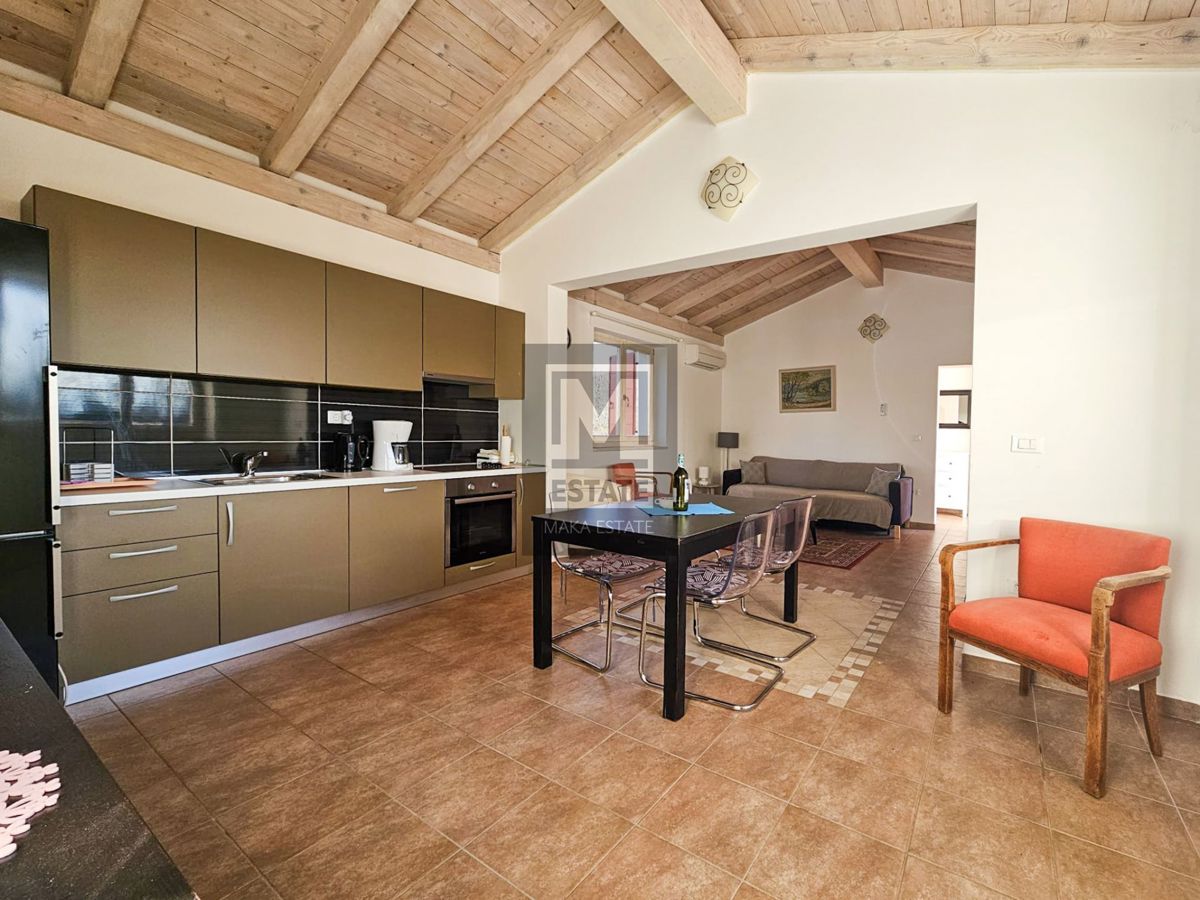 Parenzo, dintorni, villa con due appartamenti, ampio giardino e piscina!