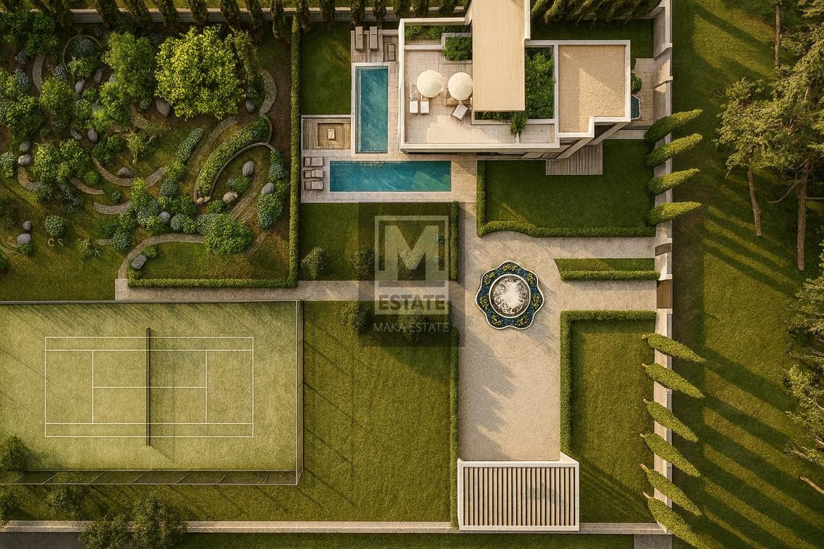 Parenzo, Vabriga , Villa di lusso con ampio giardino e vista sul mare!