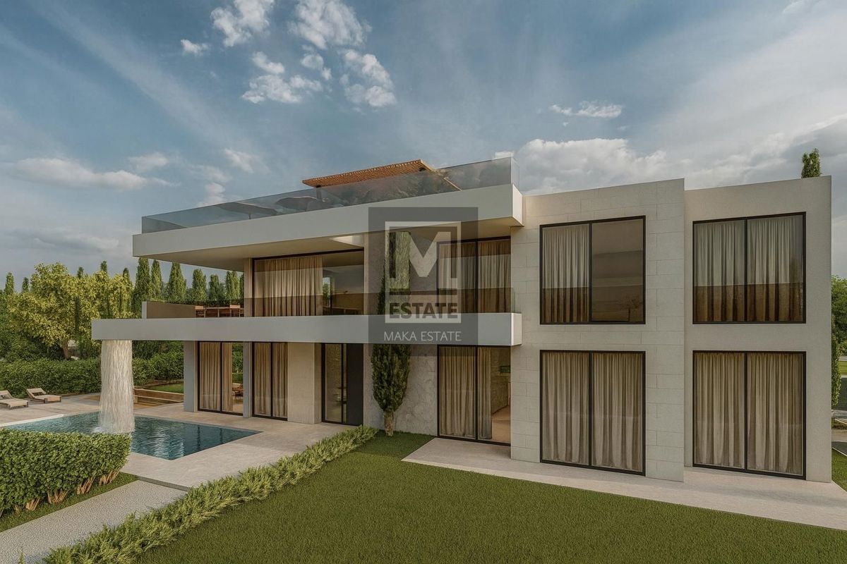 Parenzo, Vabriga , Villa di lusso con ampio giardino e vista sul mare!