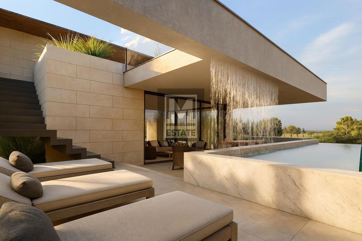 Parenzo, Vabriga , Villa di lusso con ampio giardino e vista sul mare!