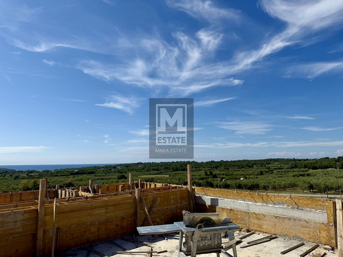 Parenzo, Vabriga , Villa di lusso con ampio giardino e vista sul mare!