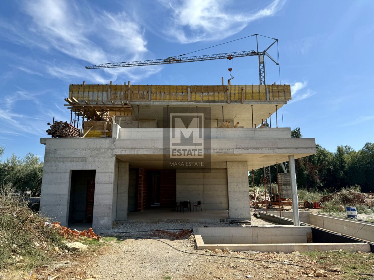 Parenzo, Vabriga , Villa di lusso con ampio giardino e vista sul mare!