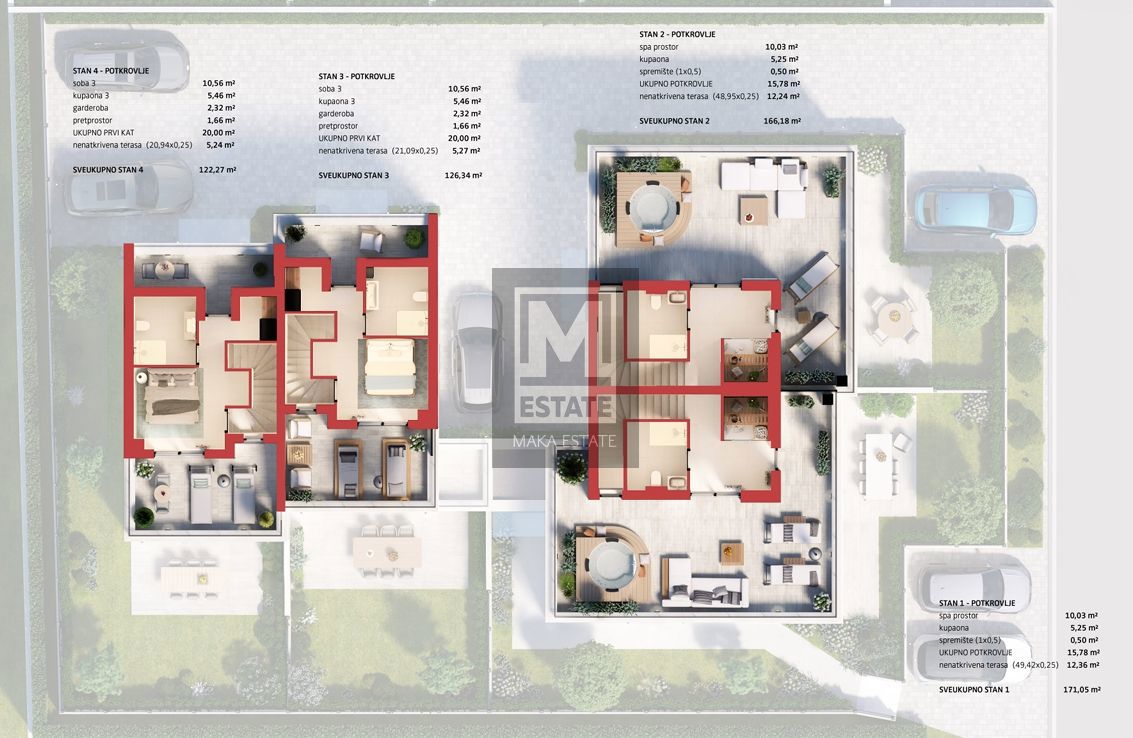 Parenzo, dintorni, moderna casa a schiera a 2 km dal mare!