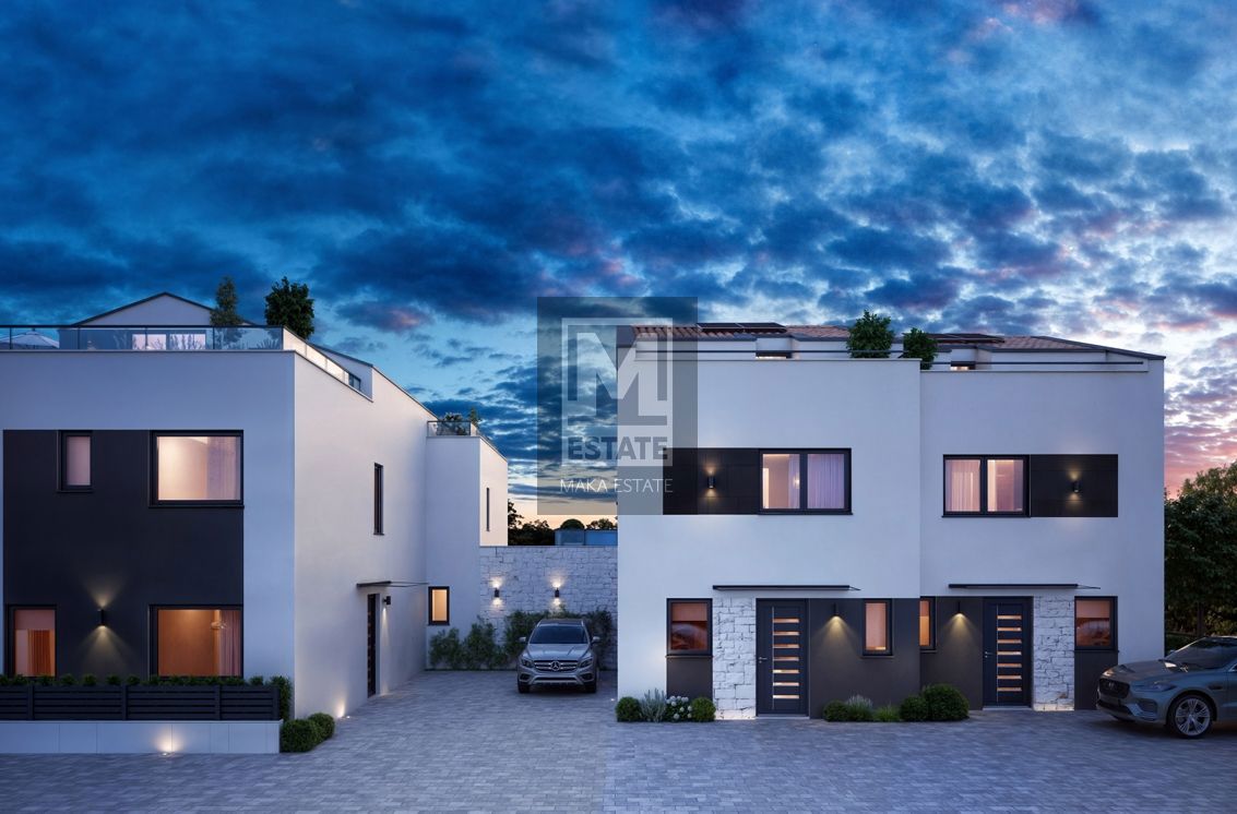 Parenzo, dintorni, moderna casa a schiera a 2 km dal mare!