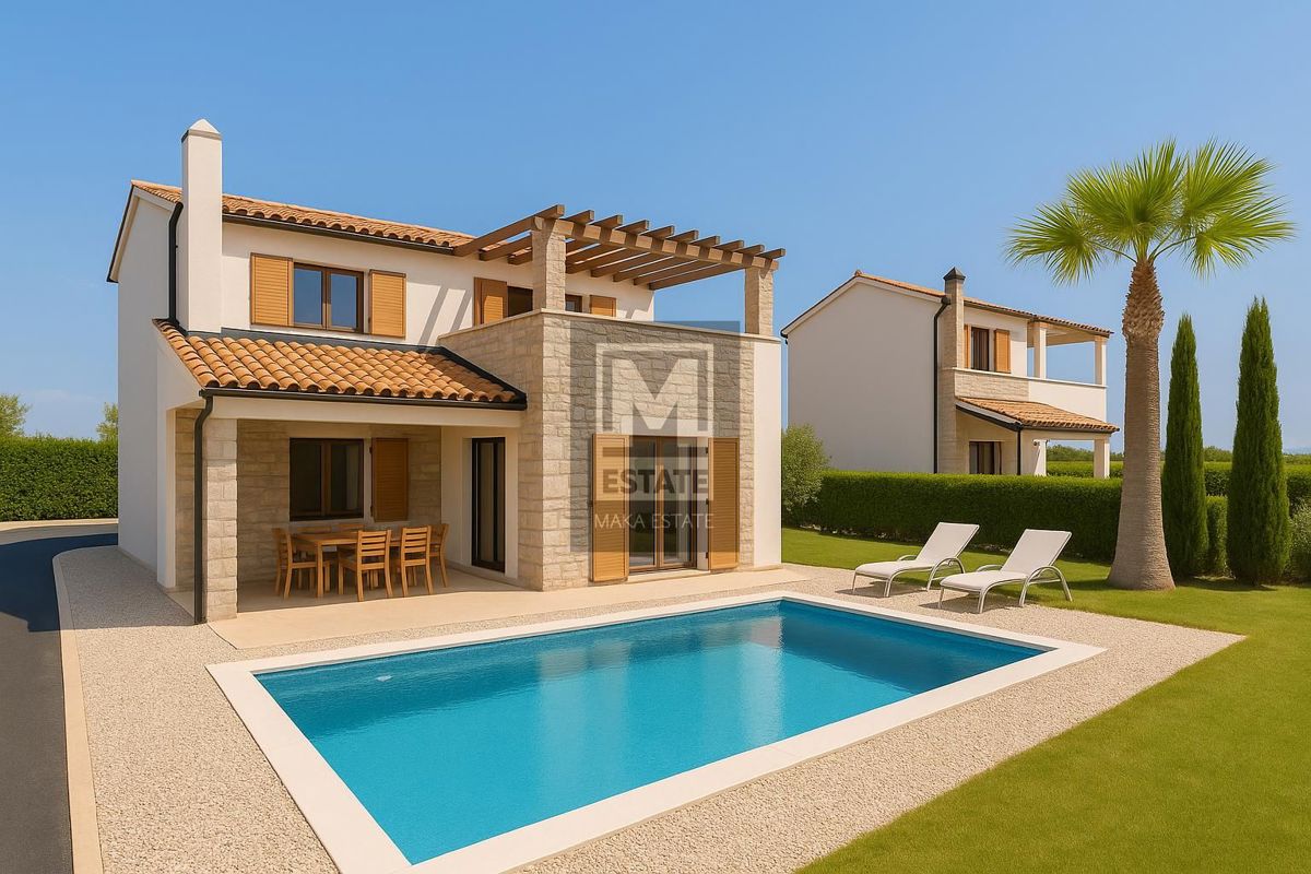 Sv.Lovreč, Bellissima villa con piscina!