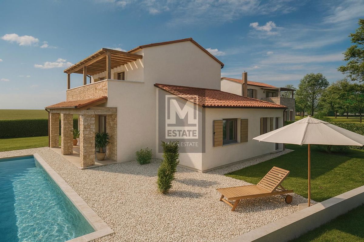 Kaštelir-Tadini, Villa con piscina!