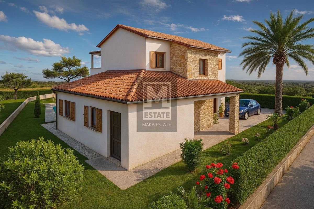 Kaštelir-Tadini, Villa con piscina!