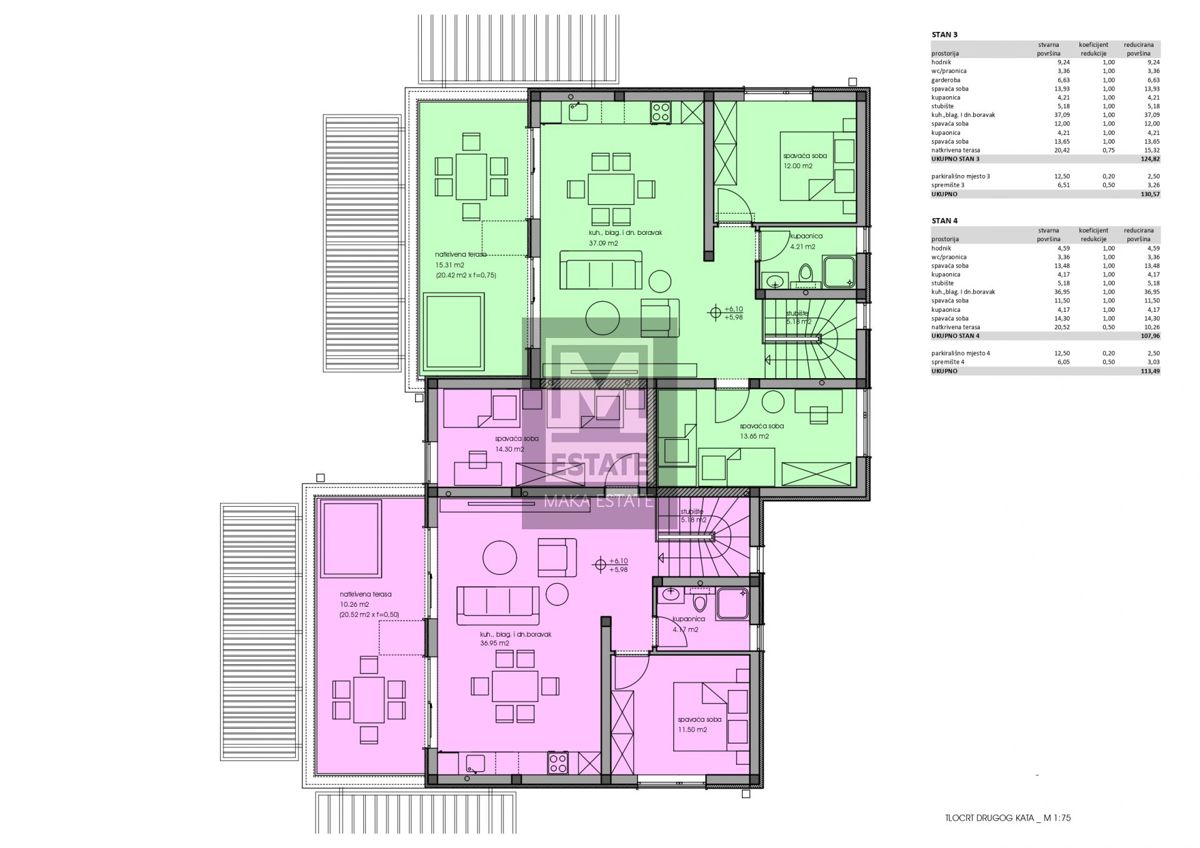 Parenzo, dintorni - Lussuoso appartamento duplex con piscina