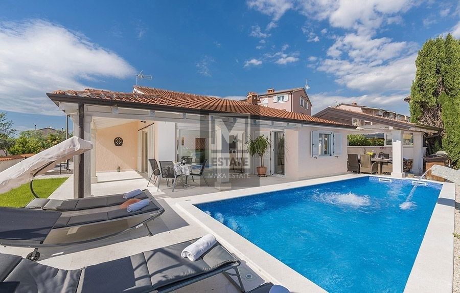 Parenzo, dintorni, fantastica casa a un piano con piscina!