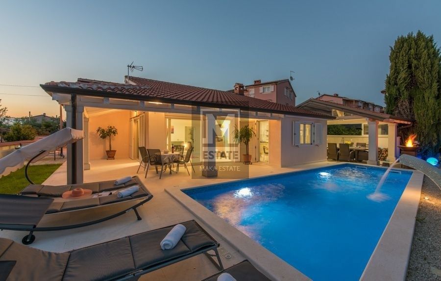 Parenzo, dintorni, fantastica casa a un piano con piscina!