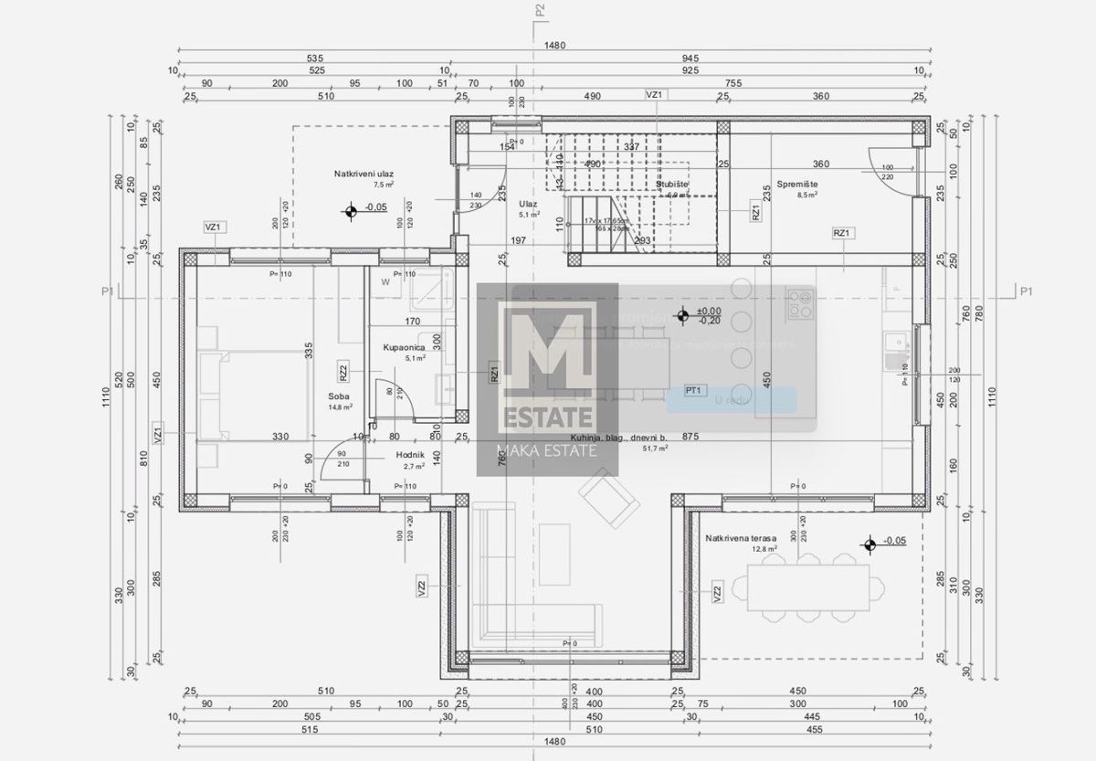 Parenzo, dintorni, Casa moderna con piscina e sauna