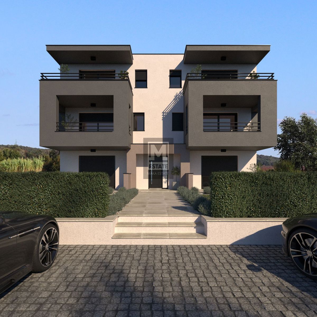 Parenzo, dintorni, moderno appartamento al piano terra con giardino!