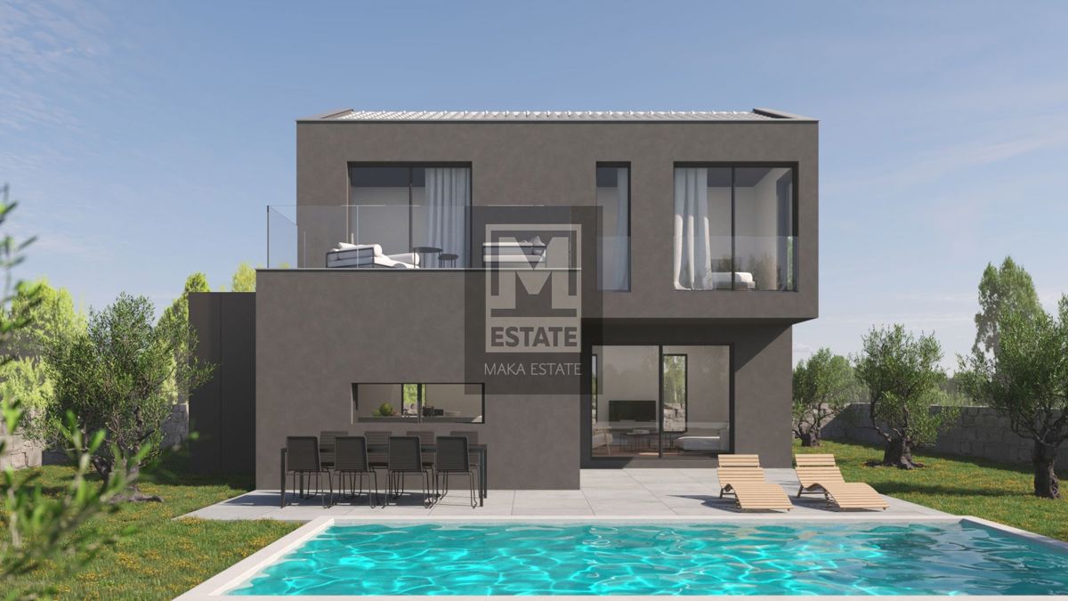 Parenzo, dintorni, ottima casa indipendente arredata con piscina!