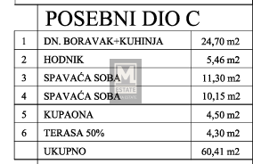 Parenzo, dintorni, appartamento bilocale al 1° piano