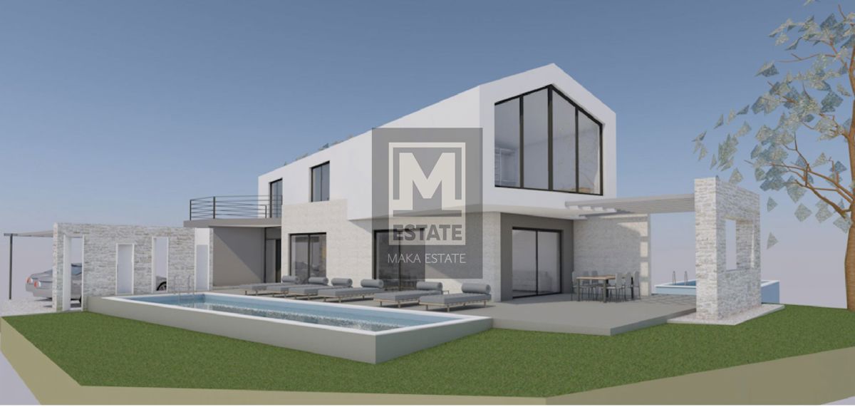 Parenzo, dintorni, Villa moderna con piscina