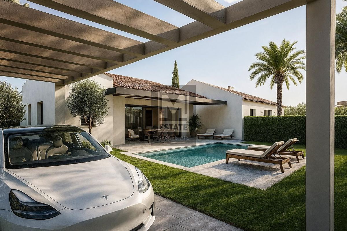 Parenzo, dintorni, ottima casa a un piano con piscina!