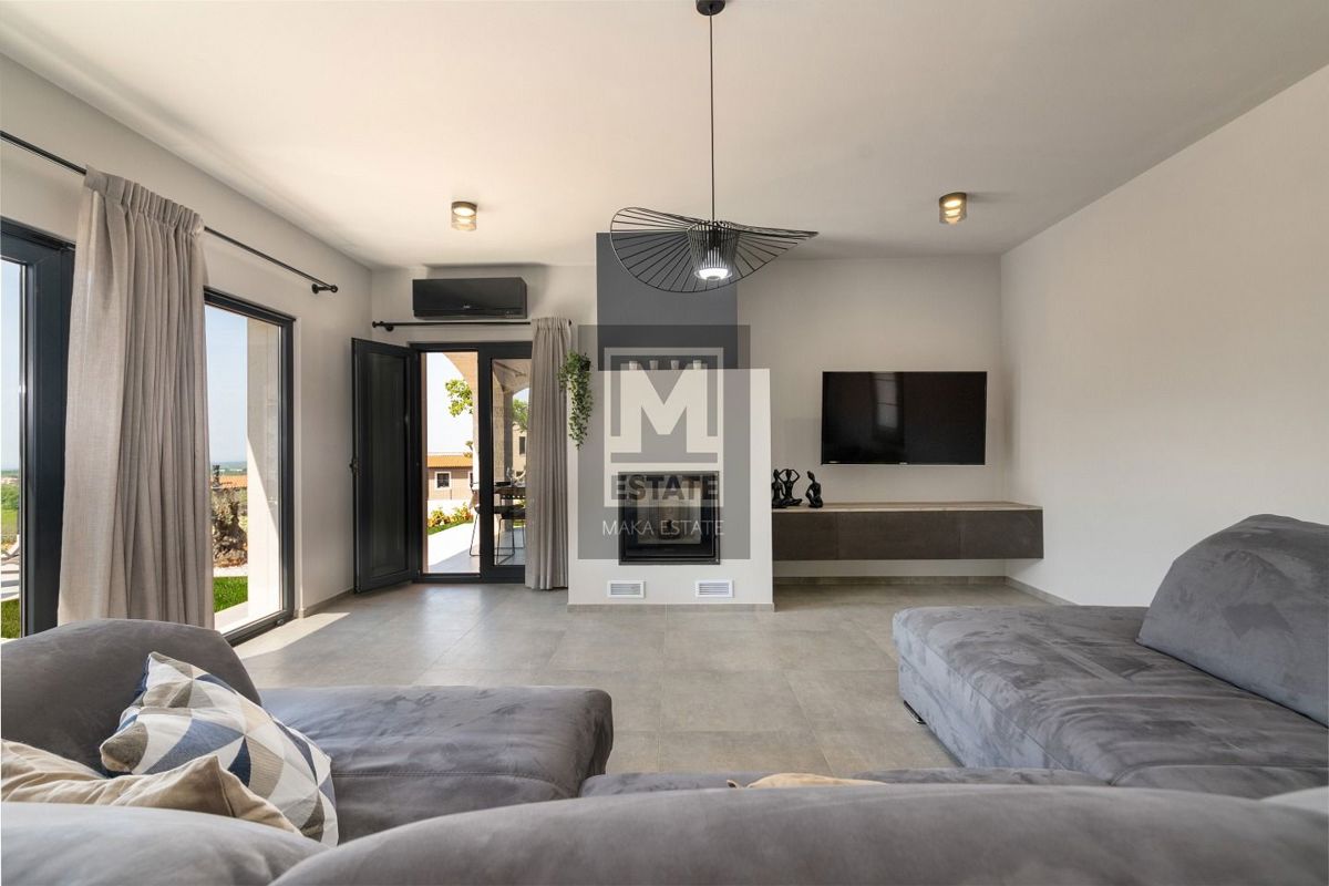 Parenzo, dintorni, Villa di lusso con vista panoramica sul mare