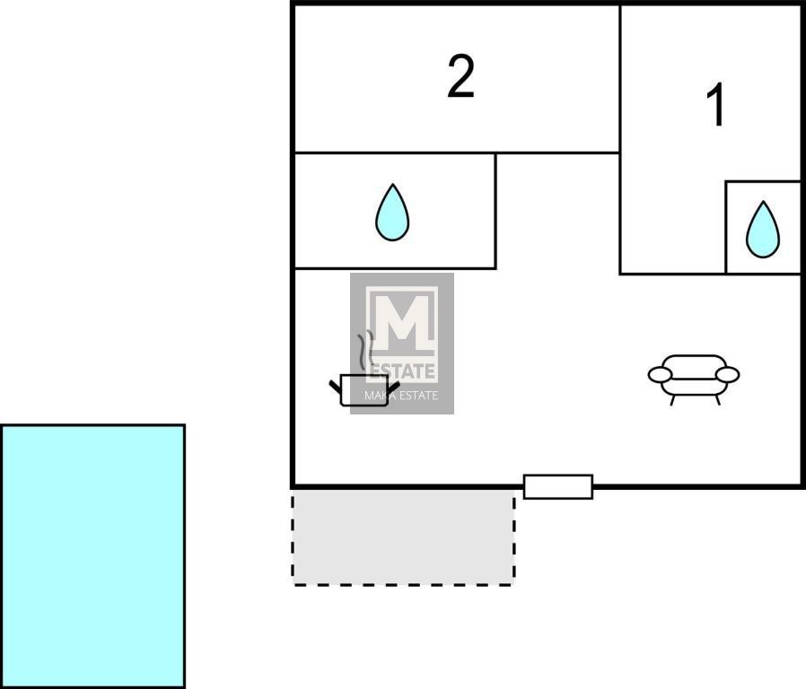 Parenzo, dintorni, Casa unifamiliare con piscina ai margini del villaggio