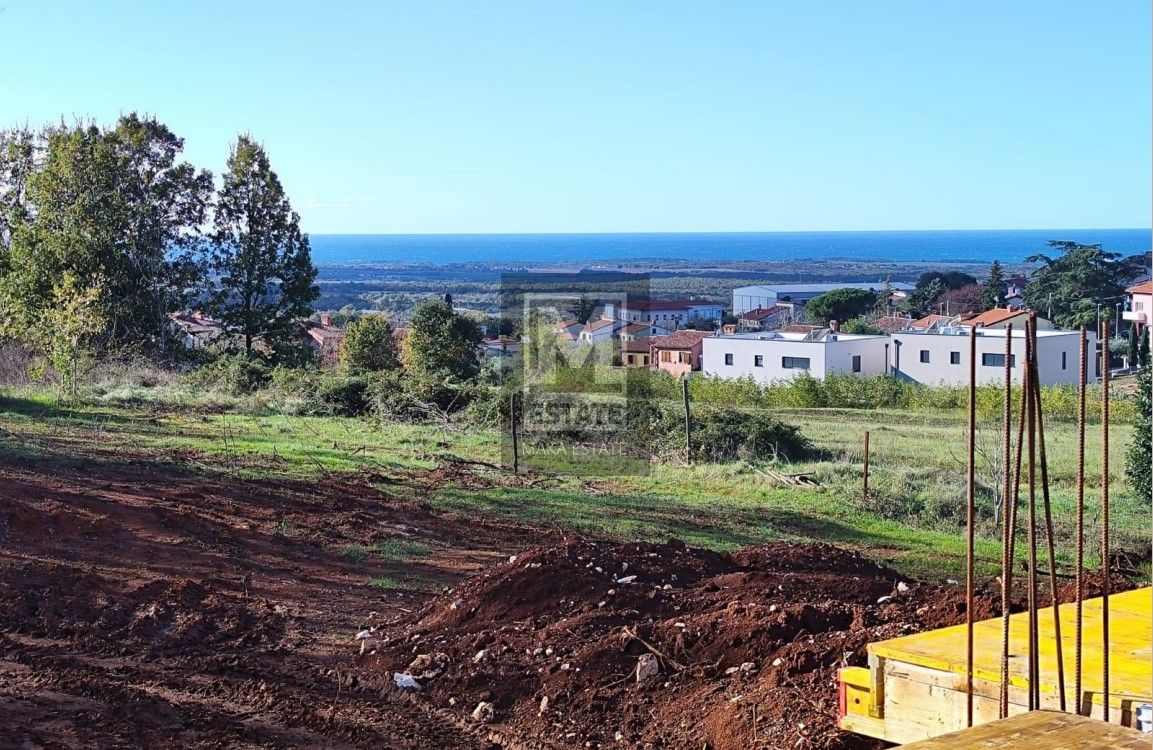 Parenzo, dintorni, Villa moderna con vista mare in costruzione