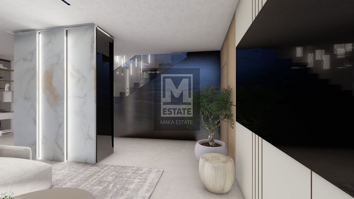 Parenzo, dintorni, Villa moderna con vista mare in costruzione
