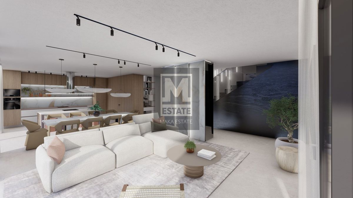 Parenzo, dintorni, Villa moderna con vista mare in costruzione