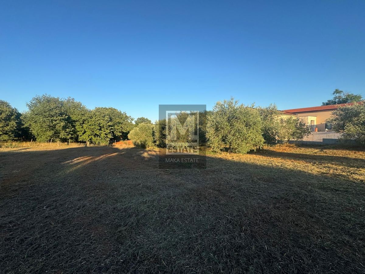 Kaštelir, Tadini - Terreno con permesso di costruzione!