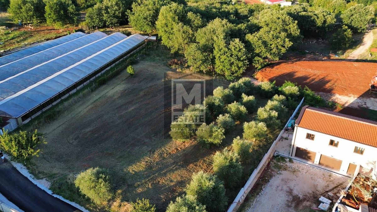 Kaštelir, Tadini - Terreno con permesso di costruzione!