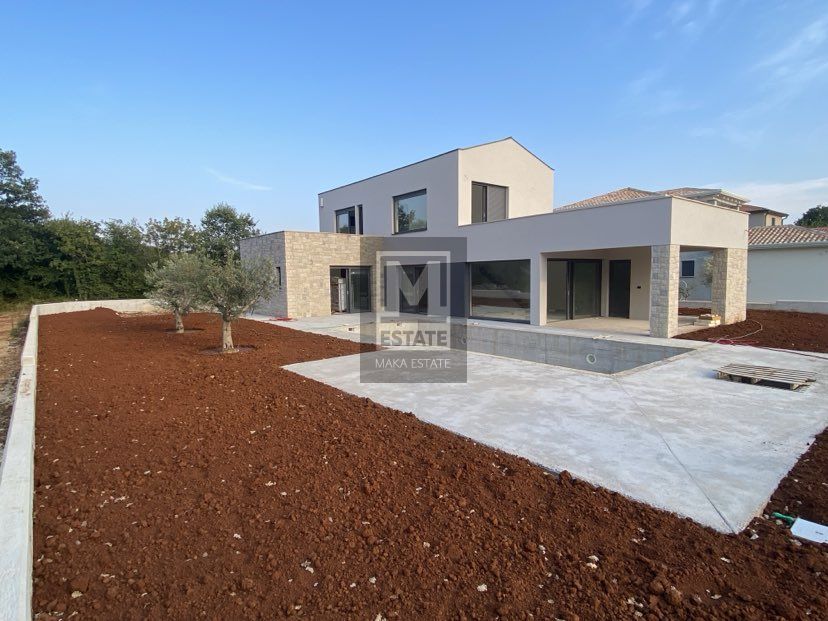 Parenzo, dintorni, Bellissima villa con piscina in una nuova costruzione