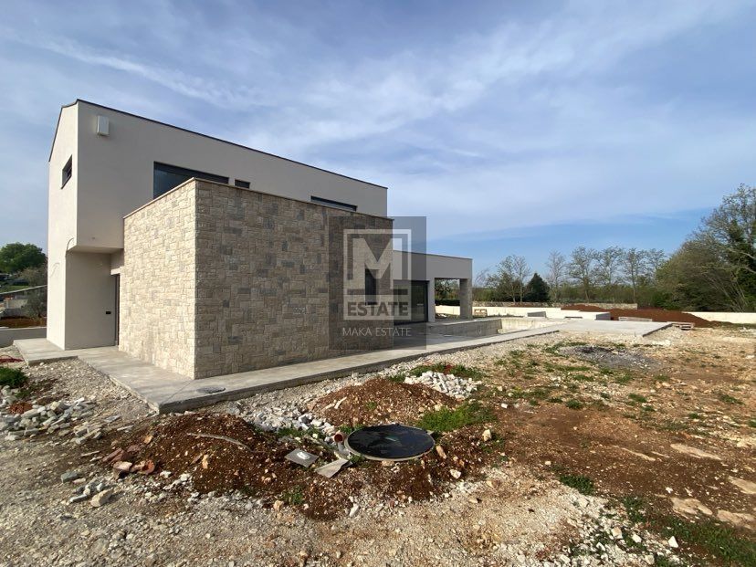 Parenzo, dintorni, Bellissima villa con piscina in una nuova costruzione