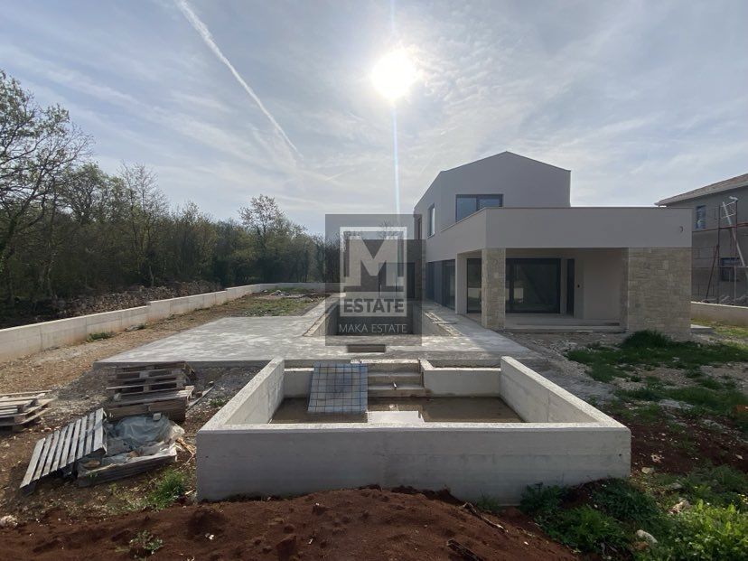 Parenzo, dintorni, Bellissima villa con piscina in una nuova costruzione
