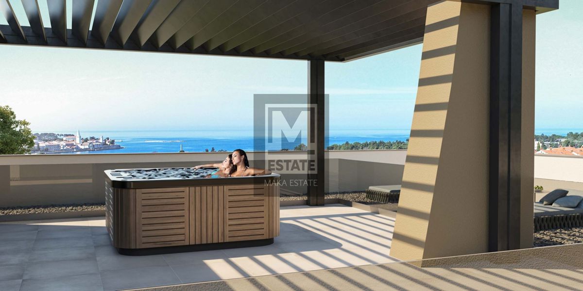 Parenzo, dintorni, Bella villa moderna