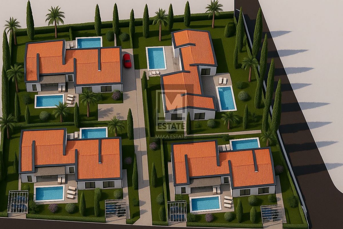 Parenzo, dintorni, ottima casa a un piano con piscina!