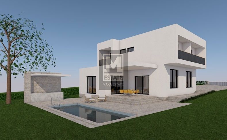 Parenzo, dintorni, villa moderna con piscina in costruzione!