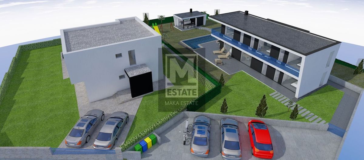 Parenzo, dintorni, villa moderna con piscina in costruzione!