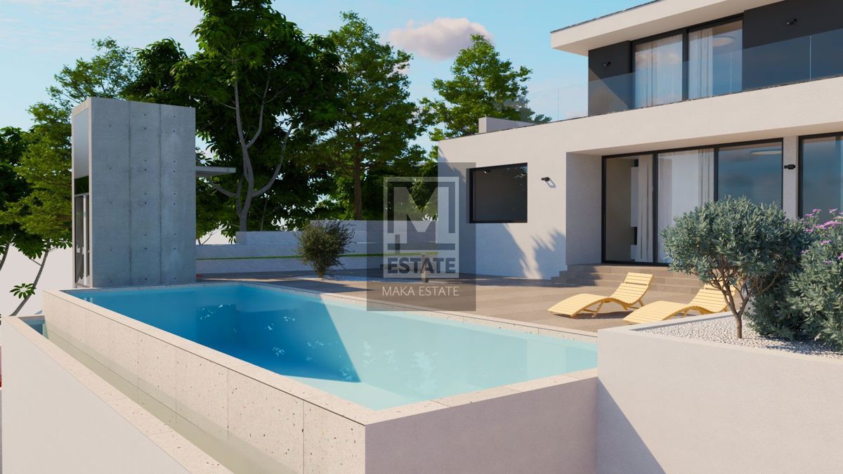 Parenzo, dintorni, Casa di lusso con vista mare