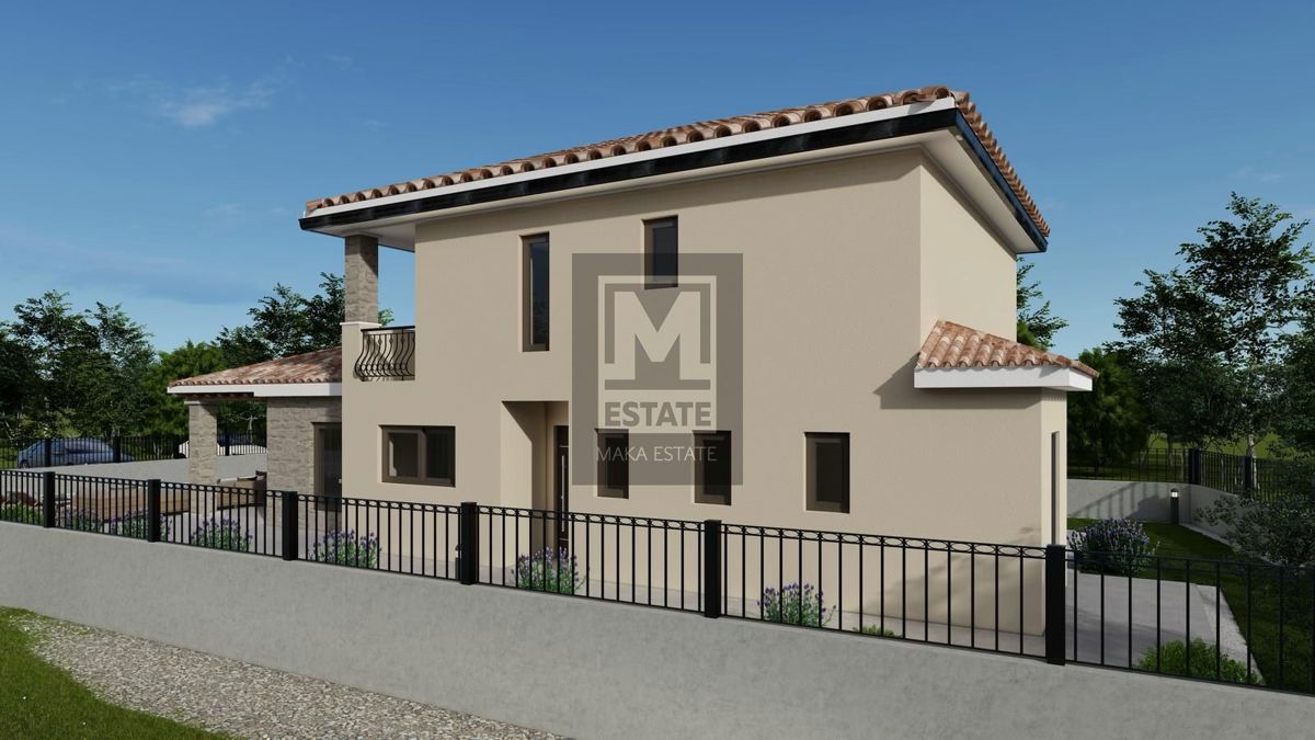 Parenzo, dintorni, Villa con piscina in un nuovo edificio a 4 km dal mare!