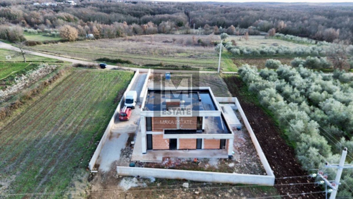 Parenzo, dintorni, villa moderna con piscina - nuova costruzione