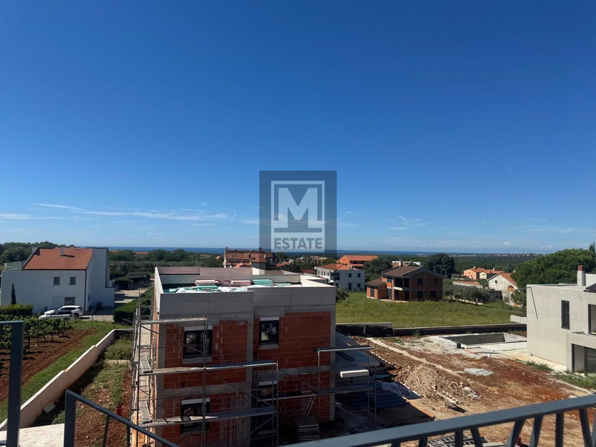 Parenzo, dintorni, attico di lusso in una nuova costruzione