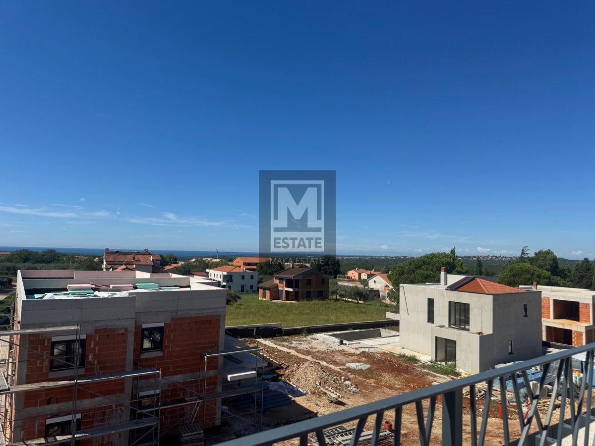 Parenzo, dintorni, attico di lusso in una nuova costruzione