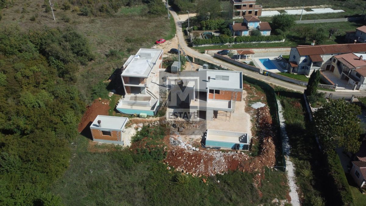 Parenzo, dintorni, villa moderna con piscina in costruzione!