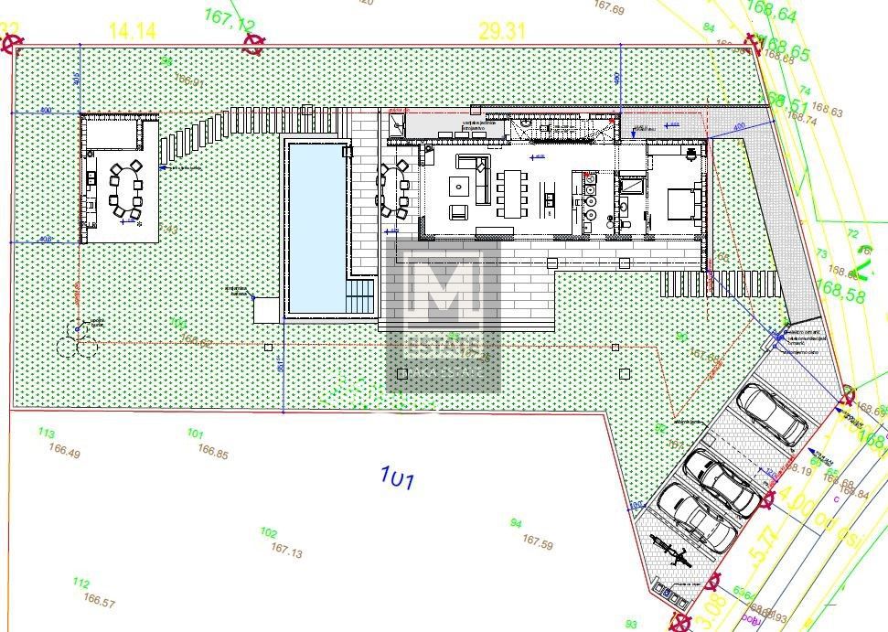 Parenzo, dintorni, villa moderna con piscina in costruzione!