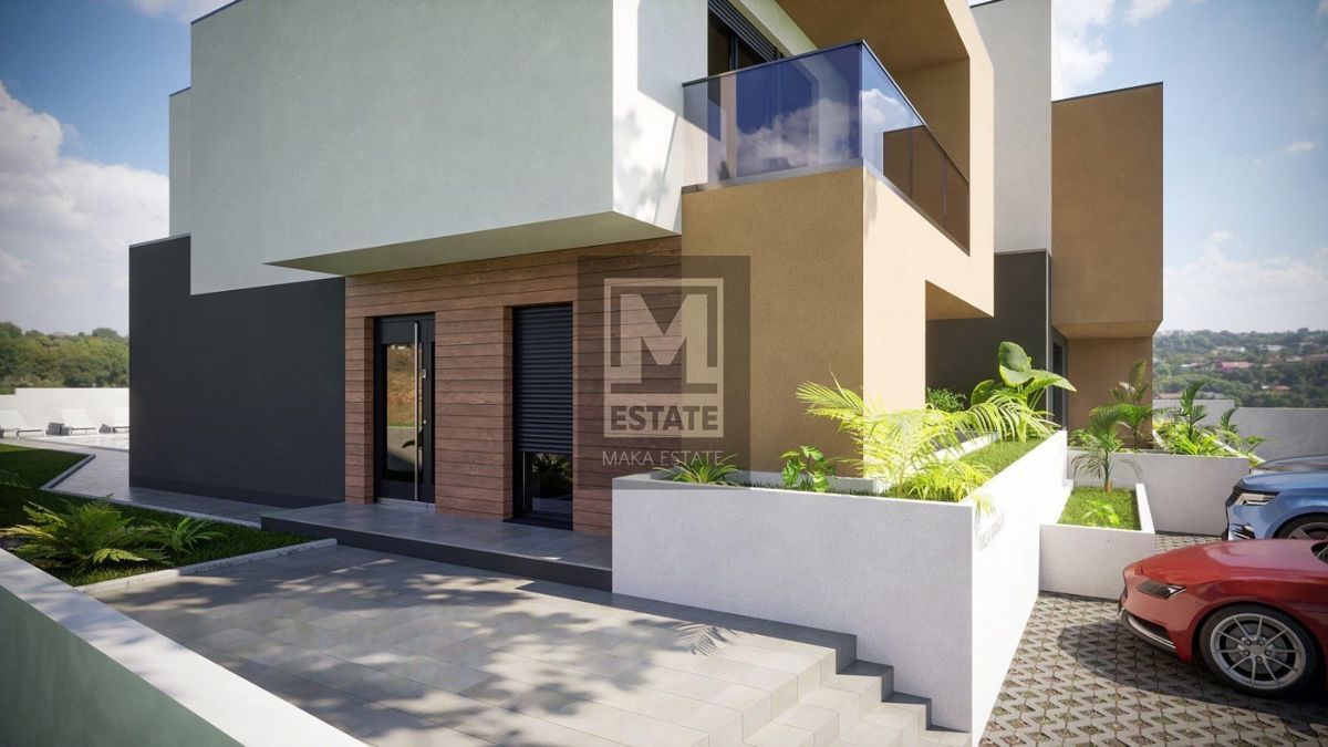 Parenzo, dintorni, lussuoso duplex moderno con piscina!