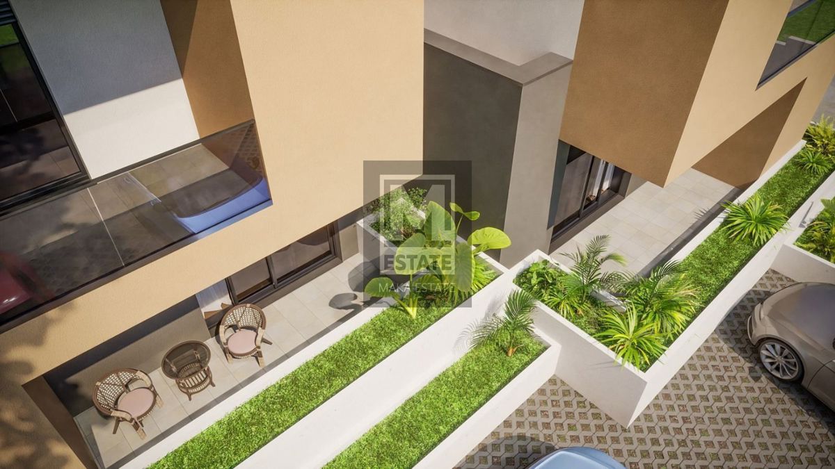 Parenzo, dintorni, lussuoso duplex moderno con piscina!