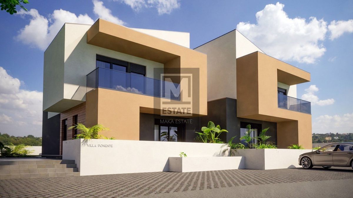 Parenzo, dintorni, lussuoso duplex moderno con piscina!