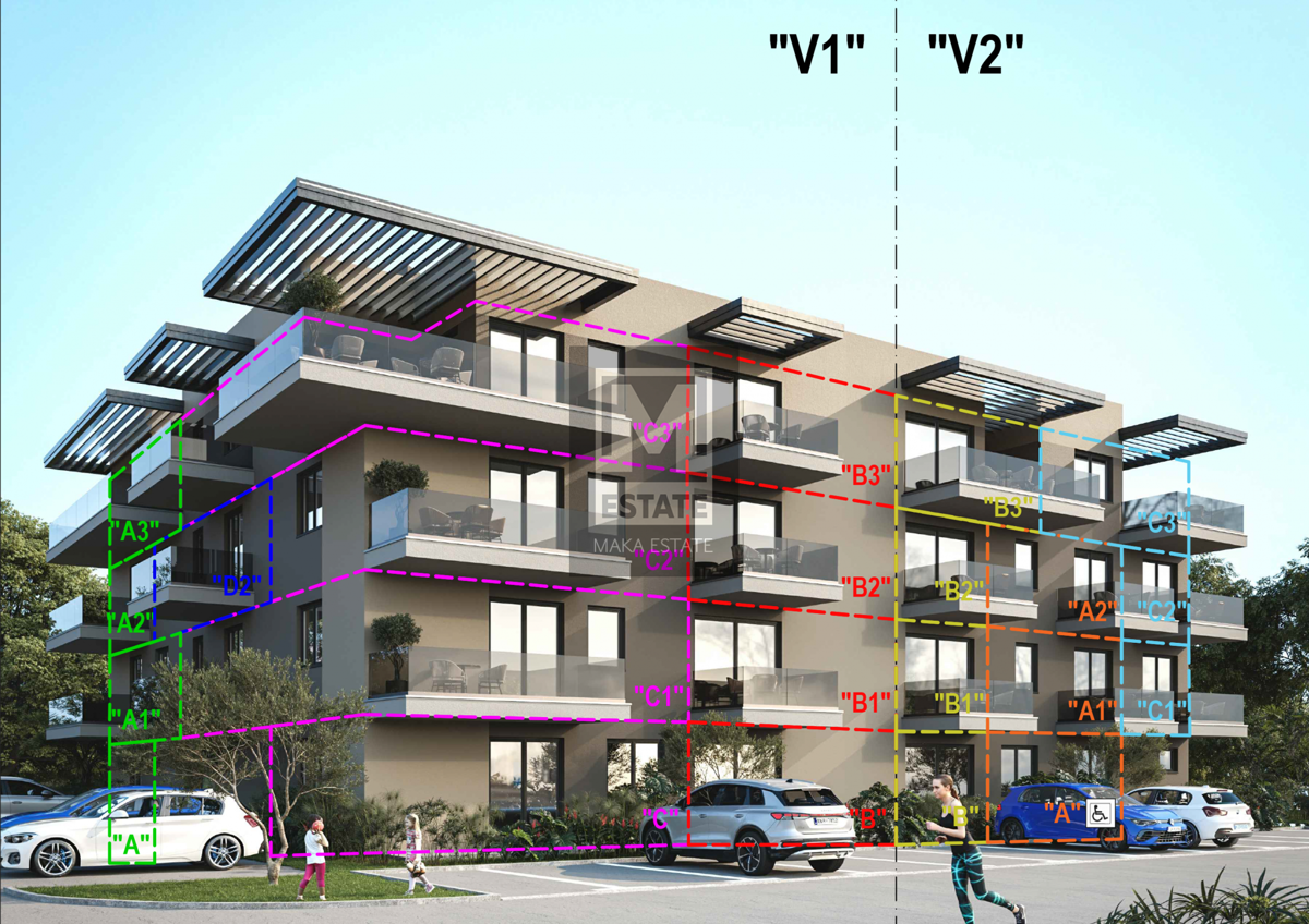 Appartamento Poreč, 57,04m2