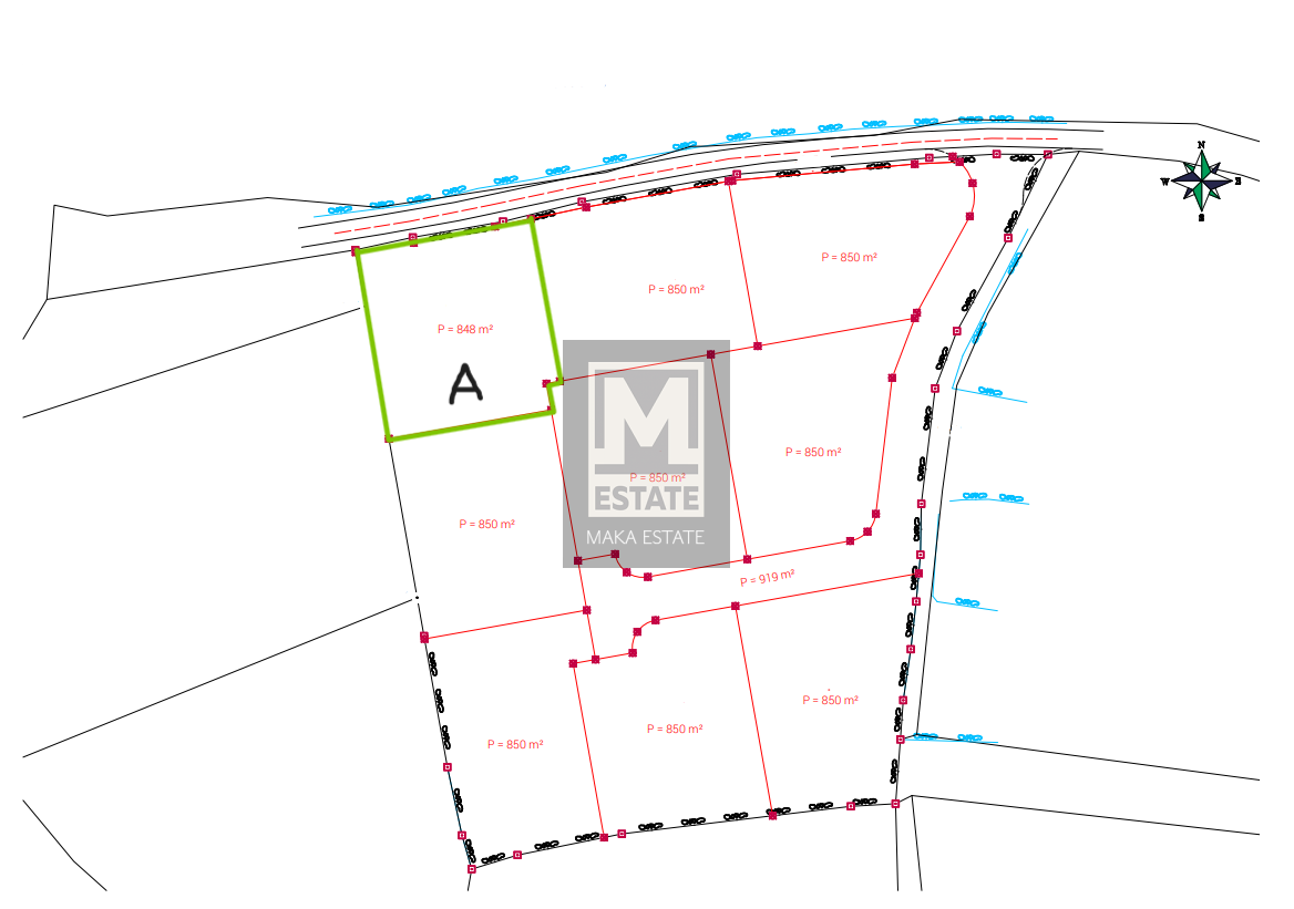 Parenzo, dintorni, terreno edificabile in una posizione tranquilla